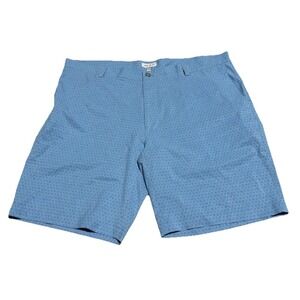 Peter Millar Golf Shorts Blue Skull Print Crown Sport Lightweight Performance 32